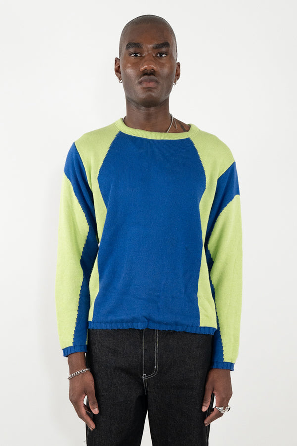 Cobalt Racer Sweater