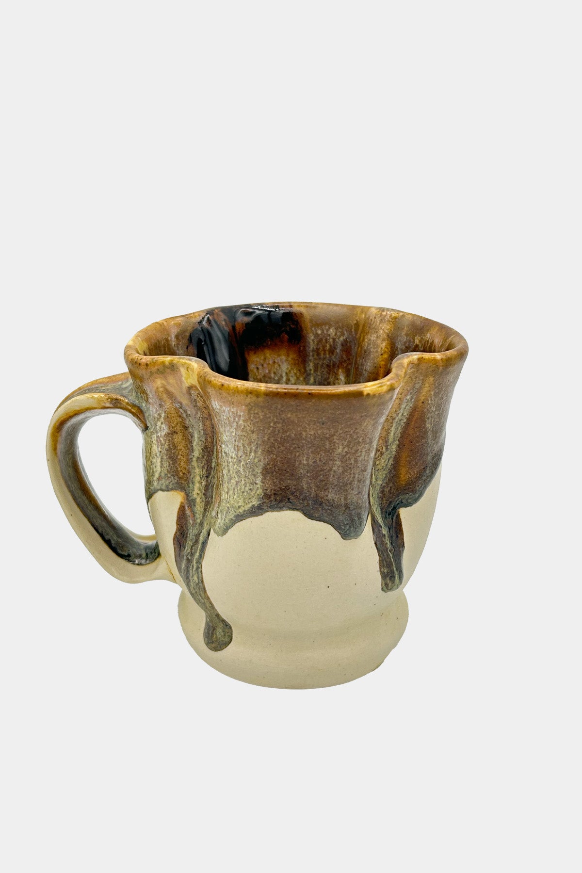 Glaze Drip Teacup