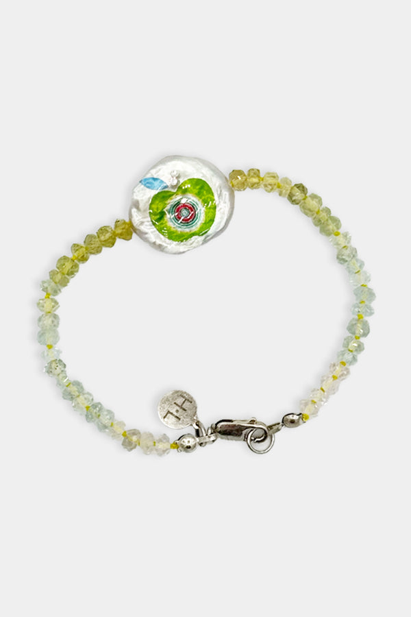 Aquamarine Sour Apple Bracelet