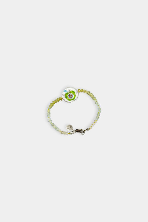 Aquamarine Sour Apple Bracelet