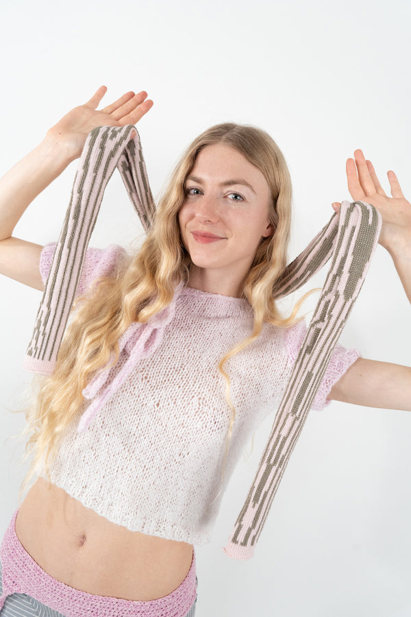 Pink Bow Top