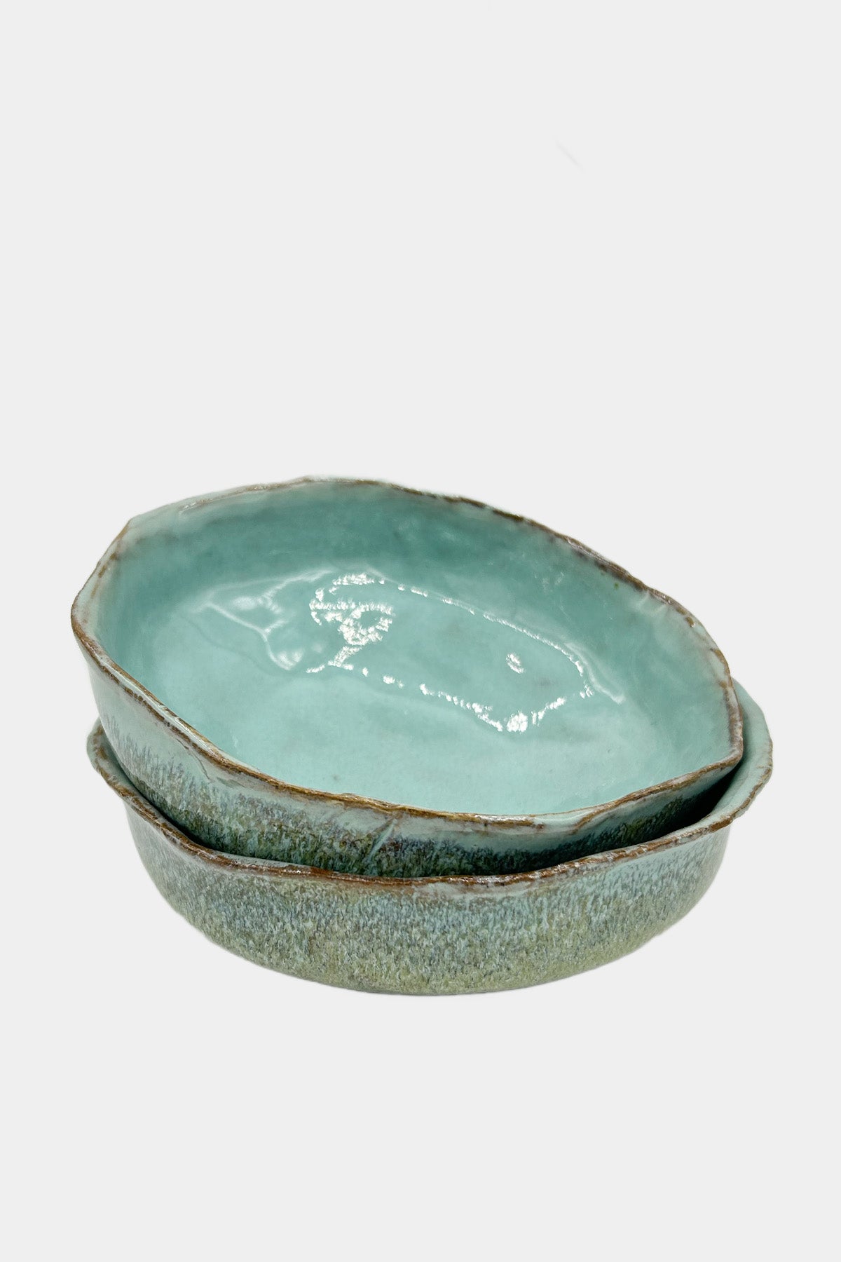 Turquoise Bowls (Set of 2)