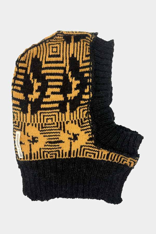 Yellow & Black Balaclava